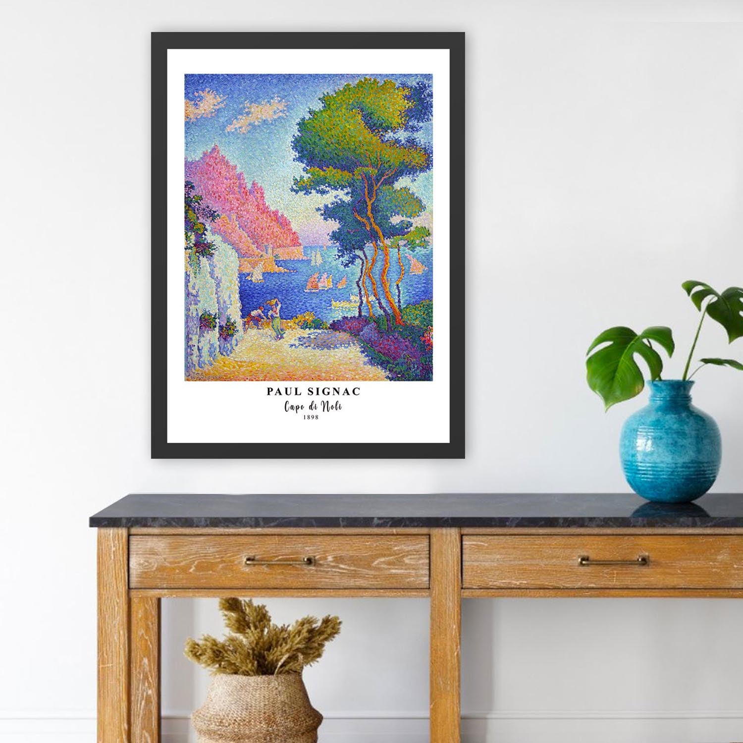 Entdecken Sie das fesselnde, mehrfarbige gerahmte Gemälde SC13258 von Wallity. Perfekt für jeden Raum, bringt es Eleganz und lebendige Farben in Ihr Zuhause.