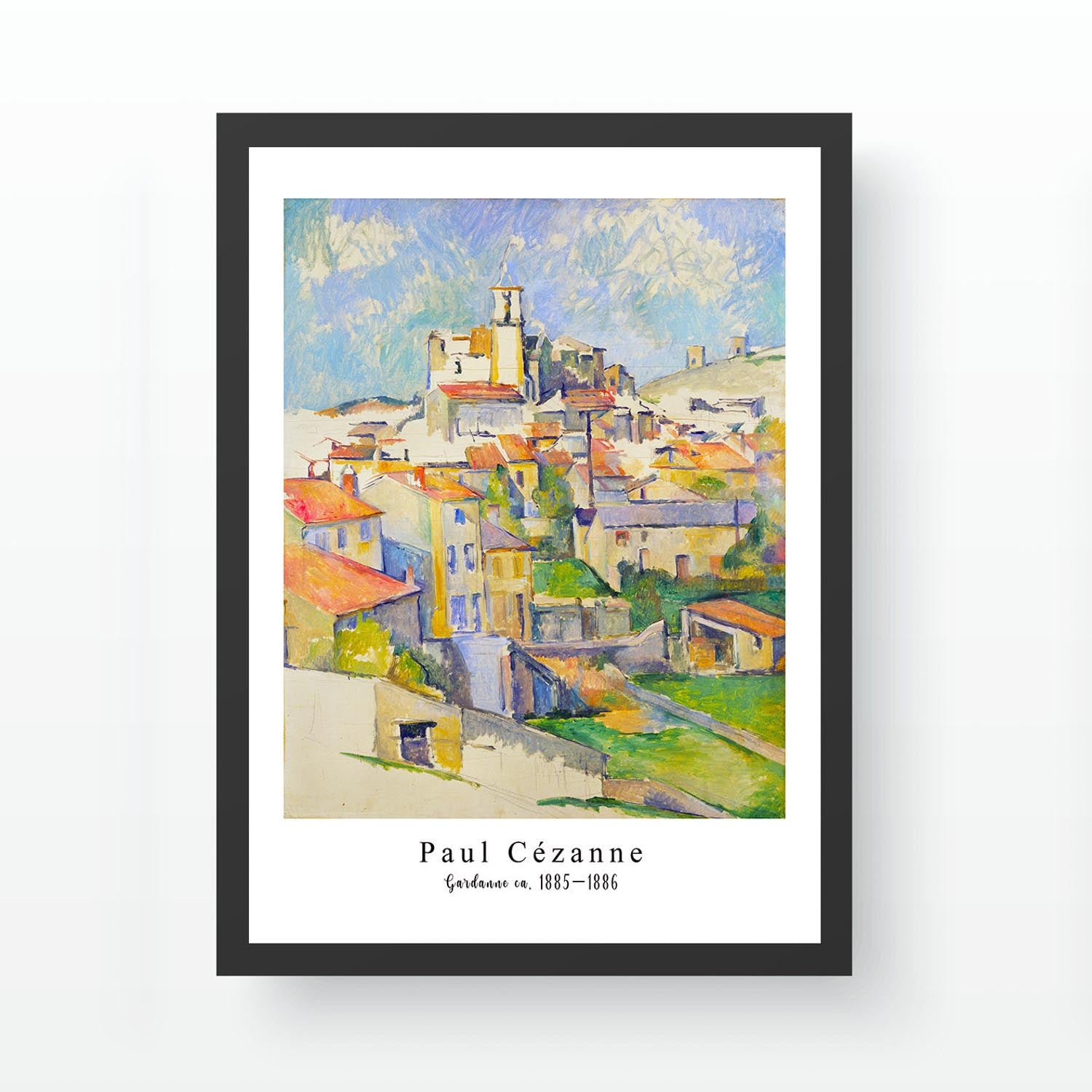 Verleihen Sie Ihrem Zuhause mit dem mehrfarbigen gerahmten Gemälde SC2036335 von Wallity einen Hauch von Kunst und Stil. Ideal für jeden Raum!