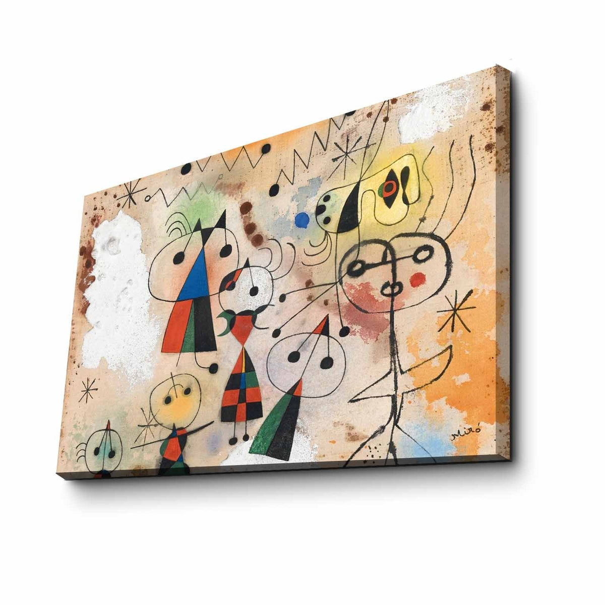 FAMOUSART Bild - Mehrfarbig in Mehrfarbig präsentiert im Onlineshop von KAQTU Design AG. Bild ist von Wallity
