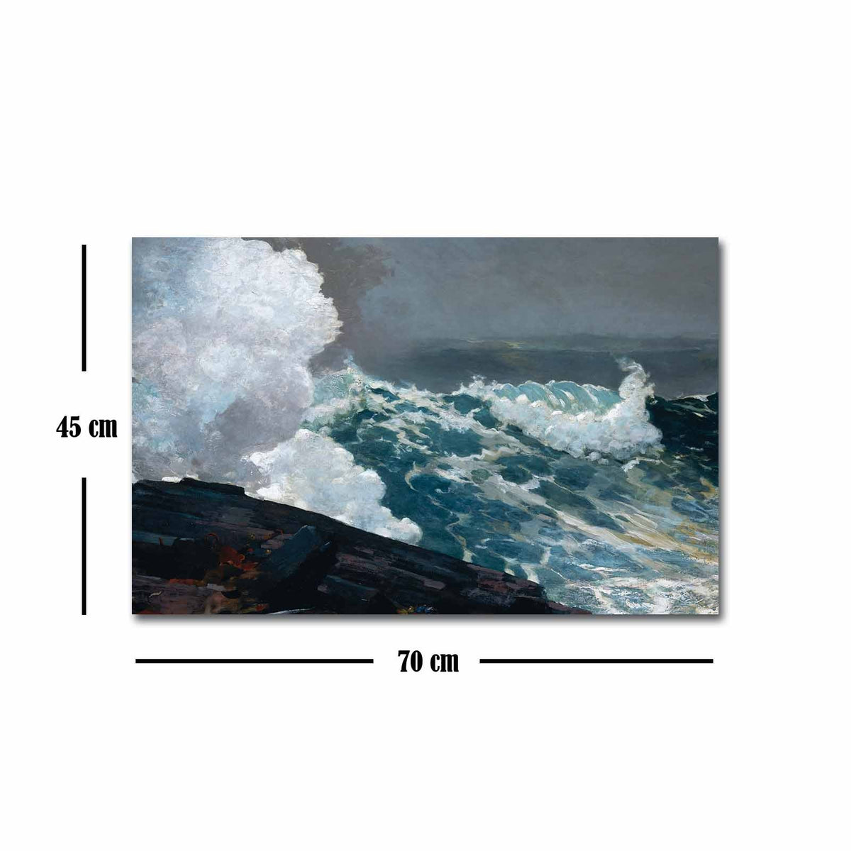 FAMOUSART Bild - Mehrfarbig in Mehrfarbig präsentiert im Onlineshop von KAQTU Design AG. Bild ist von Wallity
