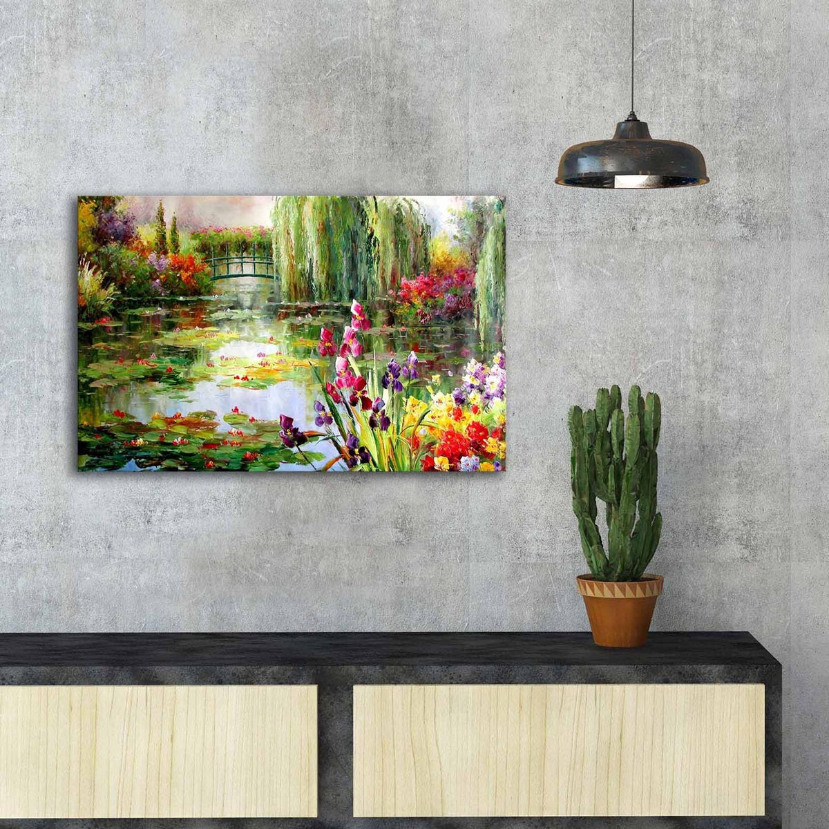 FAMOUSART Bild - Mehrfarbig in Mehrfarbig präsentiert im Onlineshop von KAQTU Design AG. Bild ist von Wallity