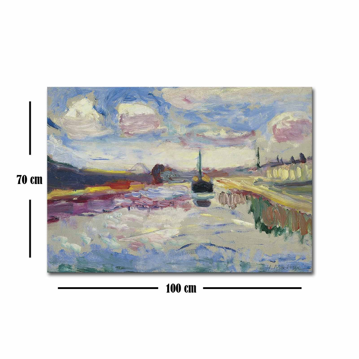 70100FAMOUSART Bild - Mehrfarbig in Mehrfarbig präsentiert im Onlineshop von KAQTU Design AG. Bild ist von Wallity