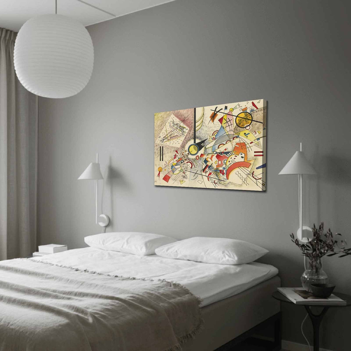 70100FAMOUSART Bild - Mehrfarbig in Mehrfarbig präsentiert im Onlineshop von KAQTU Design AG. Bild ist von Wallity