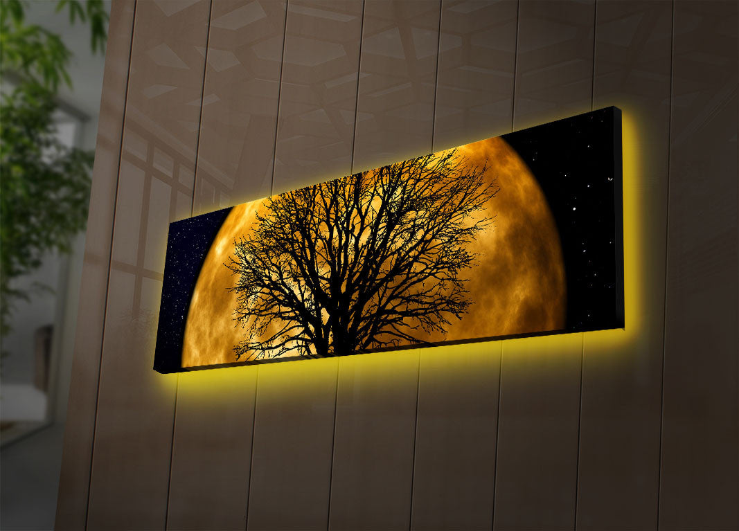 Entdecken Sie das faszinierende LED-Leuchtbild 3090DACT von Wallity! Verwandeln Sie jeden Raum in eine magische Oase mit hypnotisierenden Farben.