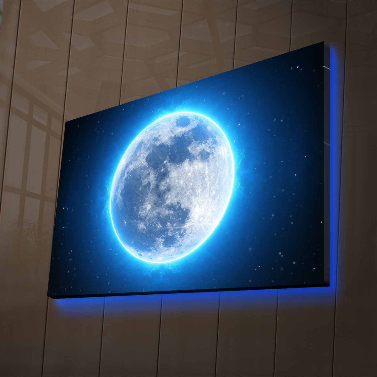 NASA Bild - Mehrfarbig in Mehrfarbig präsentiert im Onlineshop von KAQTU Design AG. Bild ist von Wallity