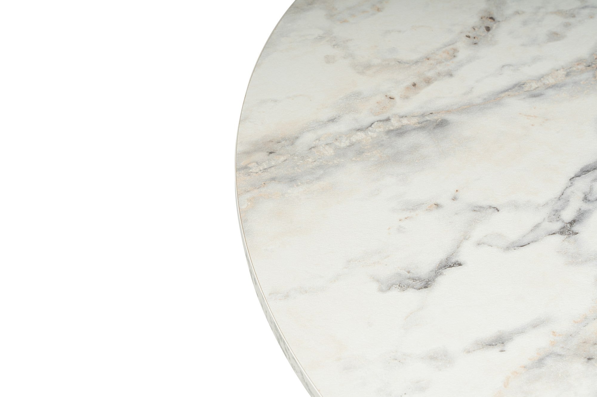 Entdecken Sie den Nova Sofatisch in Freesia-Marmor von Nordure. Ein stilvolles Design, das Eleganz und Funktionalität in jeden Raum bringt.