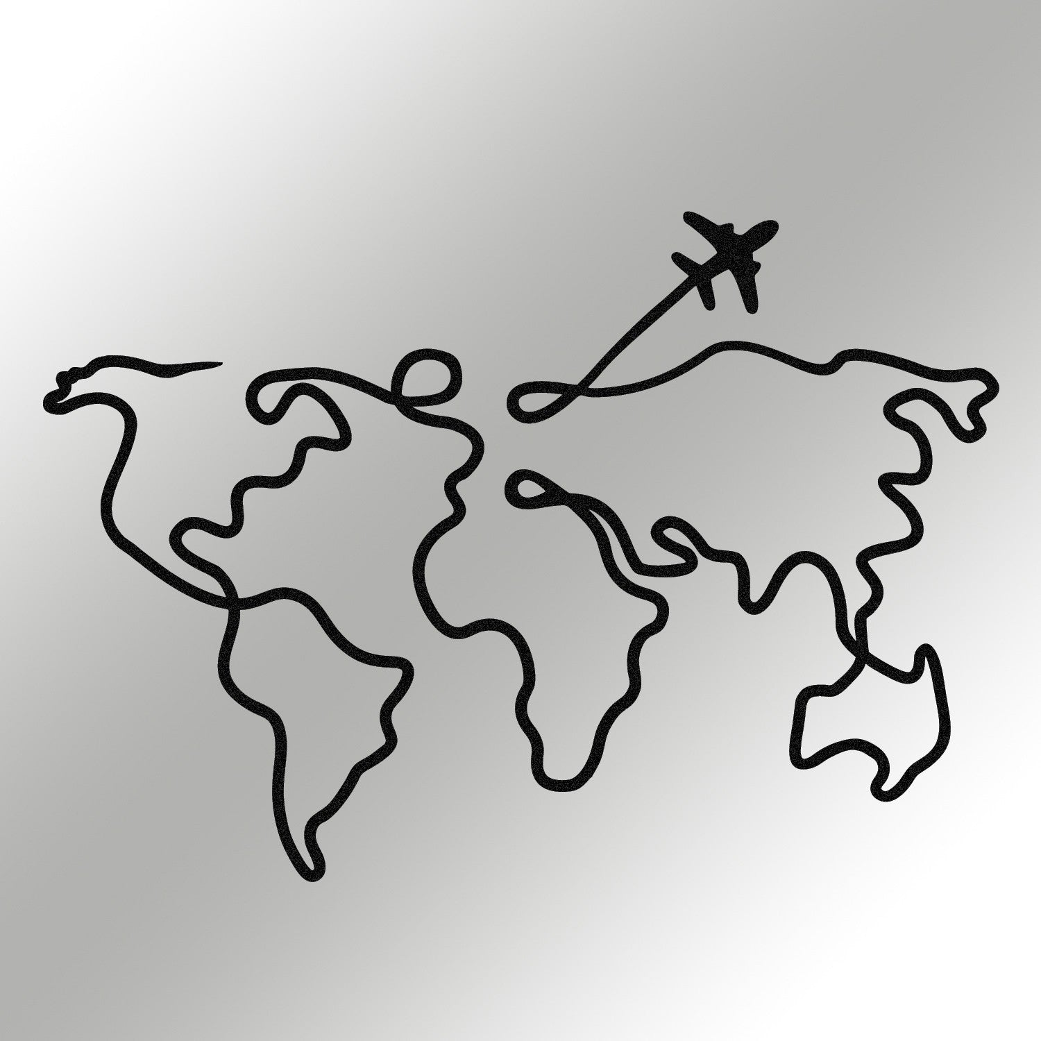 Entdecken Sie die Mozzafiato Wanddeko von Wallity – ein stilvolles, schwarzes Metallkunstwerk, das jeden Raum mit zeitloser Eleganz bereichert.