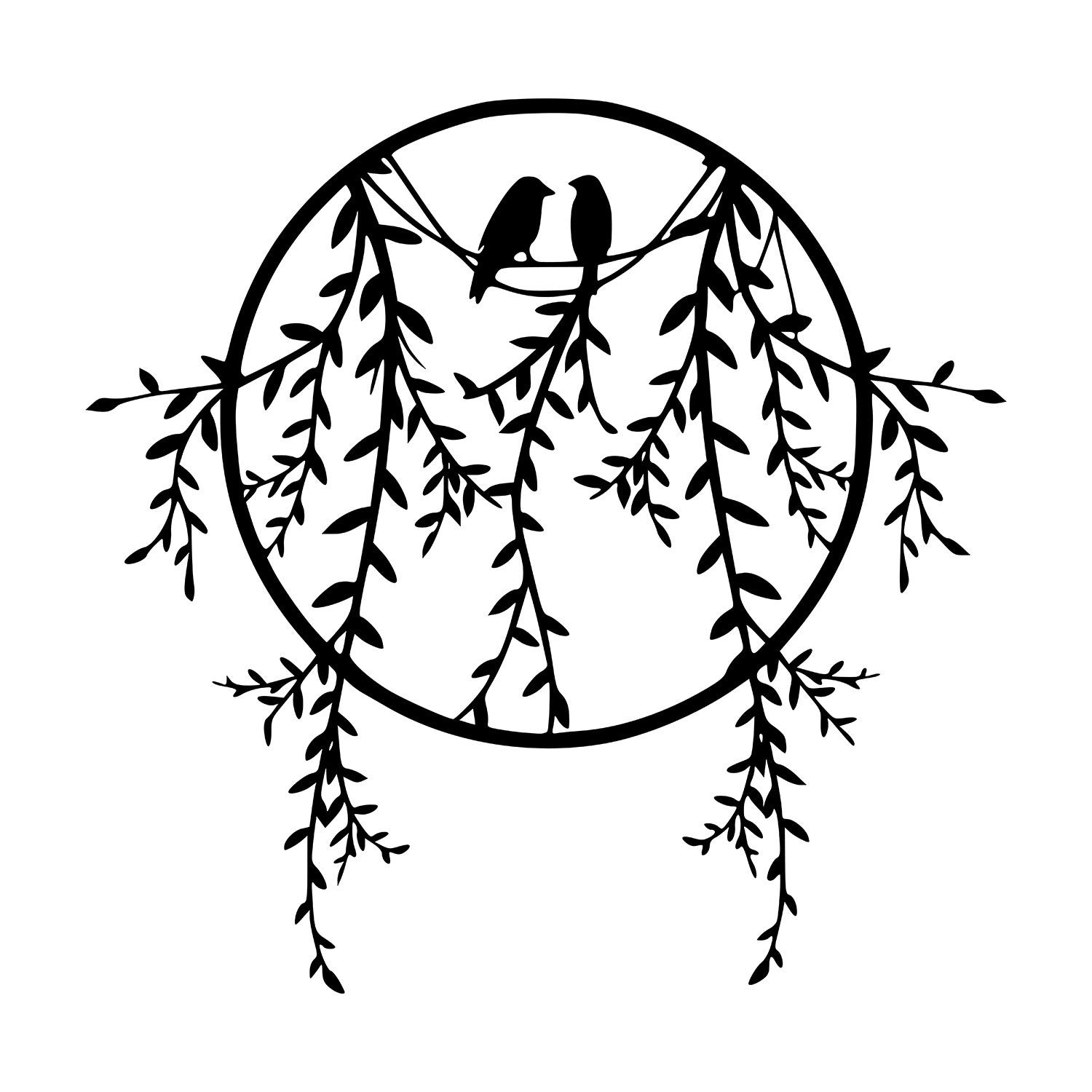 Décoration murale Sirayet - noir