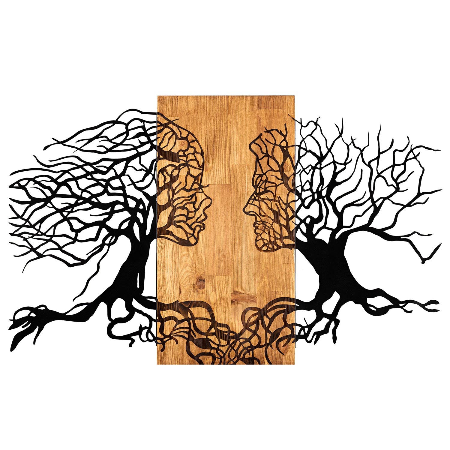 Tutku in Schwarznuss präsentiert im Onlineshop von KAQTU Design AG. Wanddeko ist von Wallity