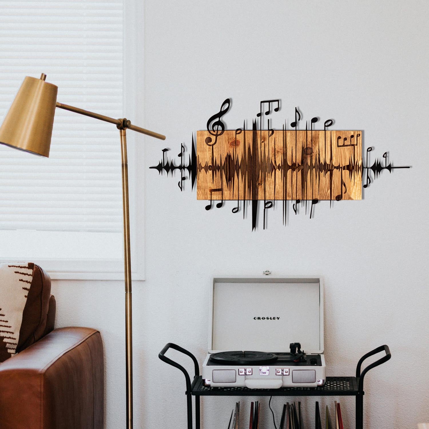 Entdecken Sie die Efsa Wanddeko in Schwarznuss von Wallity – ein elegantes Holzaccessoire, das jedem Raum Stil und Wärme verleiht.