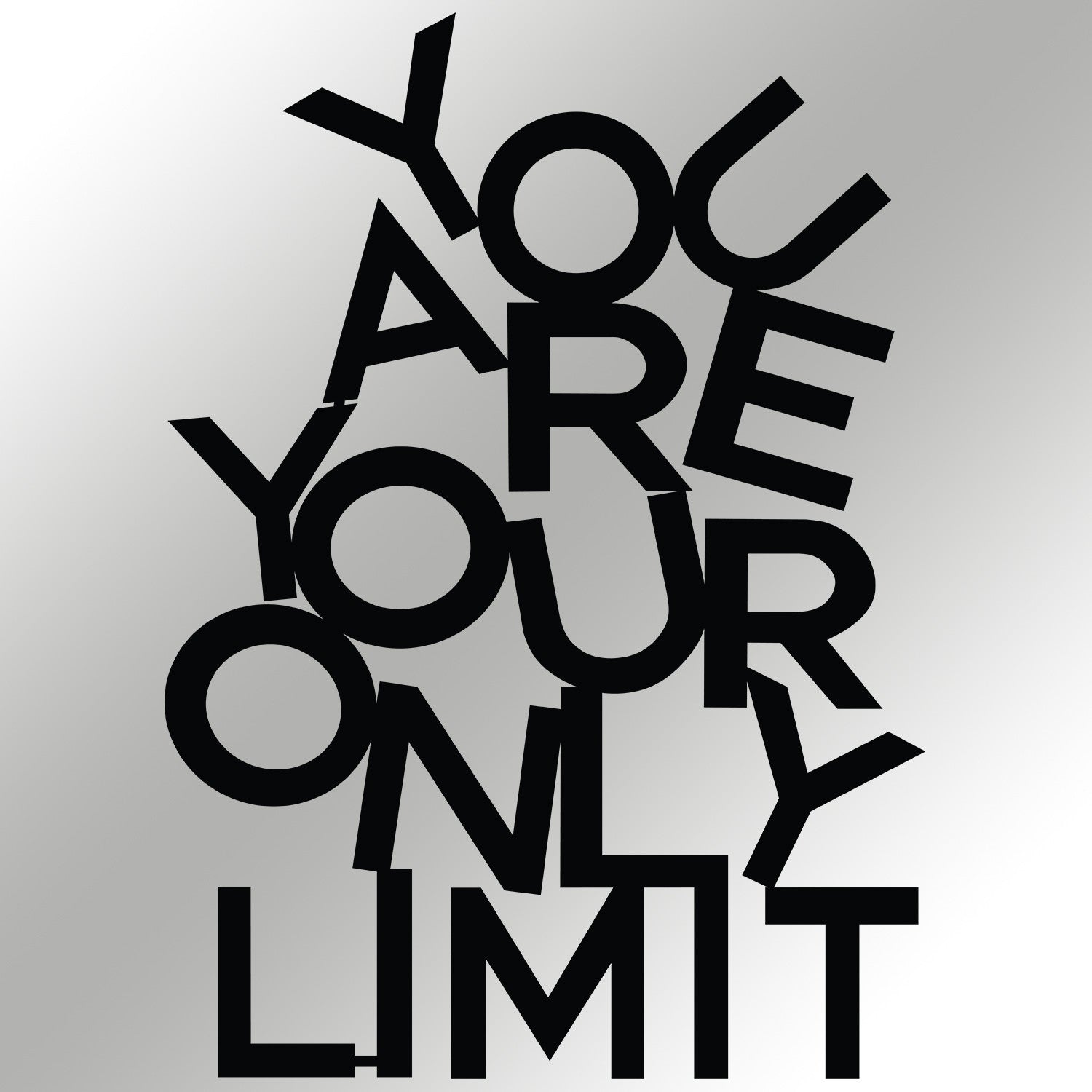 Verleihen Sie Ihrem Raum mit der Limit Wanddeko von Wallity in Schwarz einen modernen Touch. Ein elegantes Metall-Accessoire, das Ihre Wände zum Strahlen bringt.