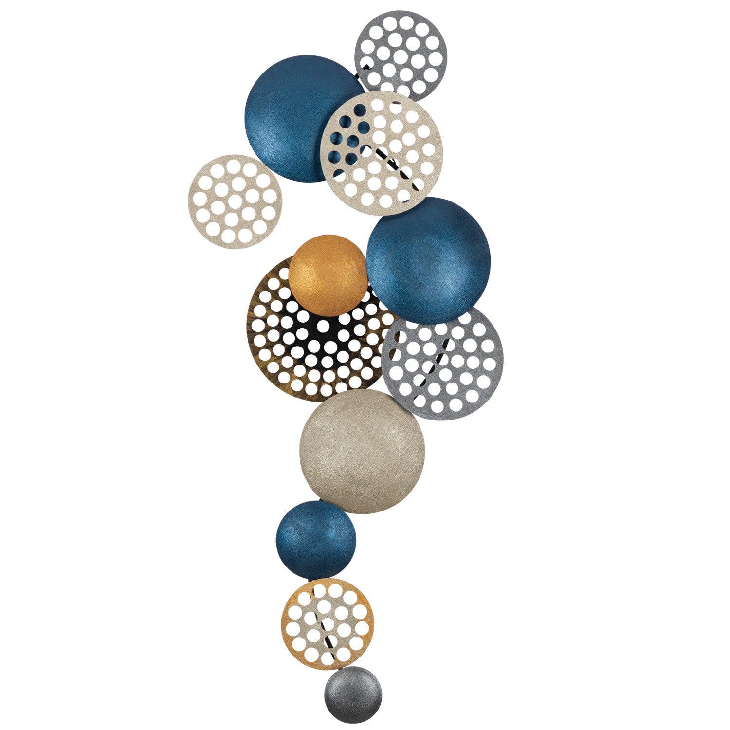 Entdecken Sie die Bronte Wanddeko von Wallity – ein elegantes Metallkunstwerk, das jedem Raum Stil und Raffinesse verleiht. Ideal für Ihr Zuhause!