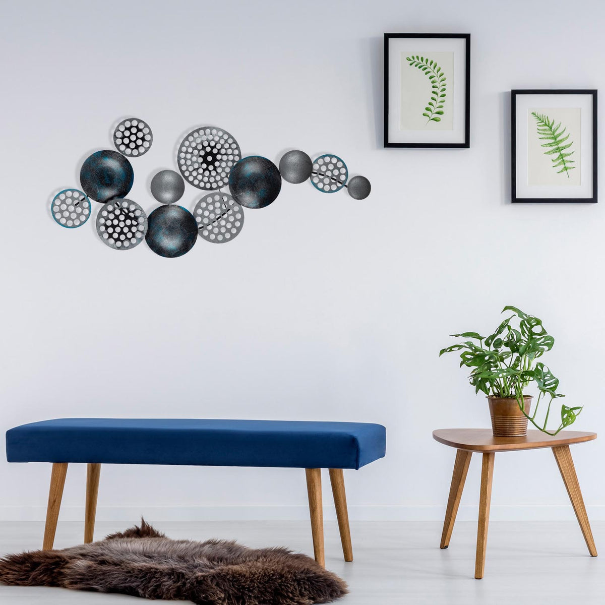 Bronte Wanddeko - Mehrfarbig in Mehrfarbig präsentiert im Onlineshop von KAQTU Design AG. Wanddeko ist von Wallity