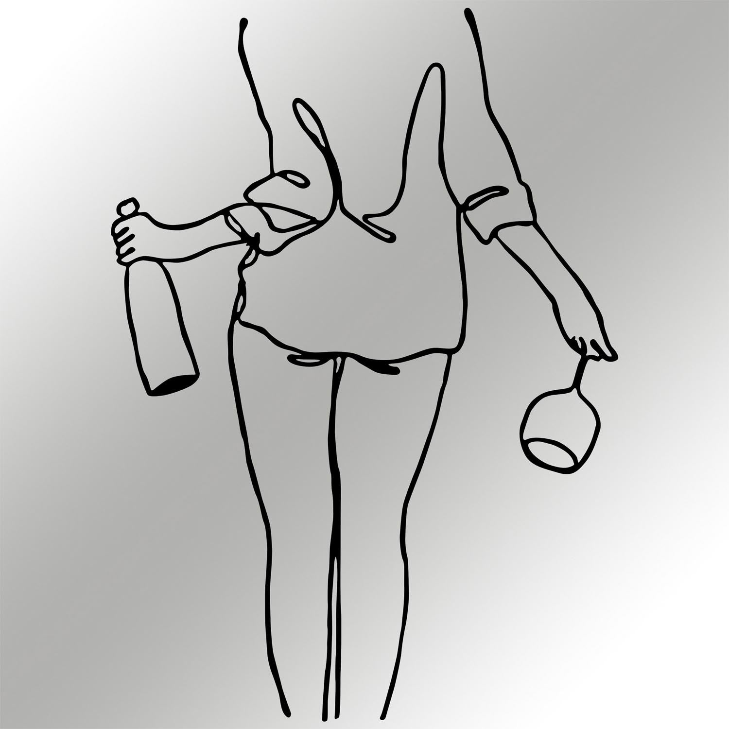 Verleihen Sie Ihrem Zuhause mit der eleganten Wine Night Wanddeko von Wallity einen Hauch von Raffinesse. Hochwertiges Metall, modernes Design!