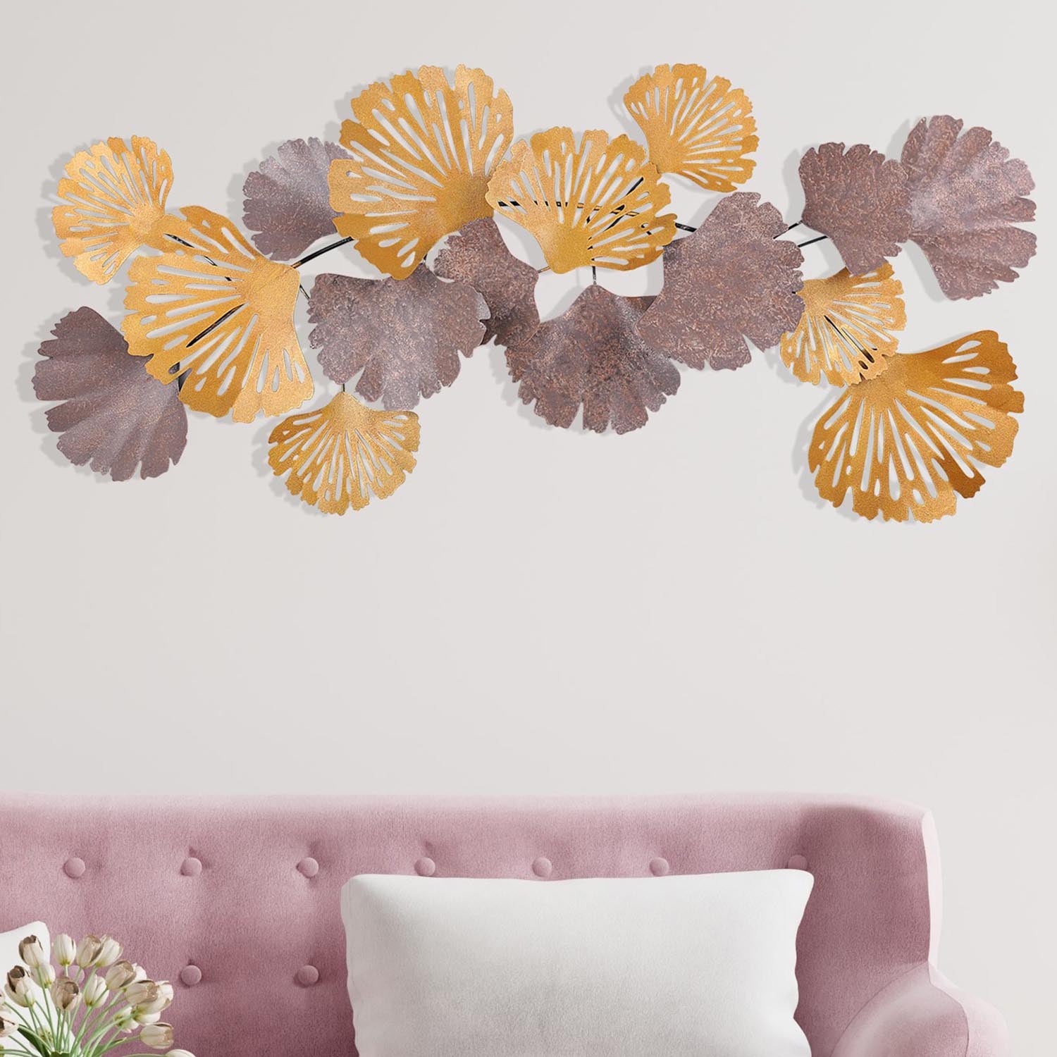 Entdecken Sie das elegante Wand-Accessoire Gergo von Wallity. Handgefertigt aus robustem Metall, verleiht es jedem Raum Stil und Raffinesse.