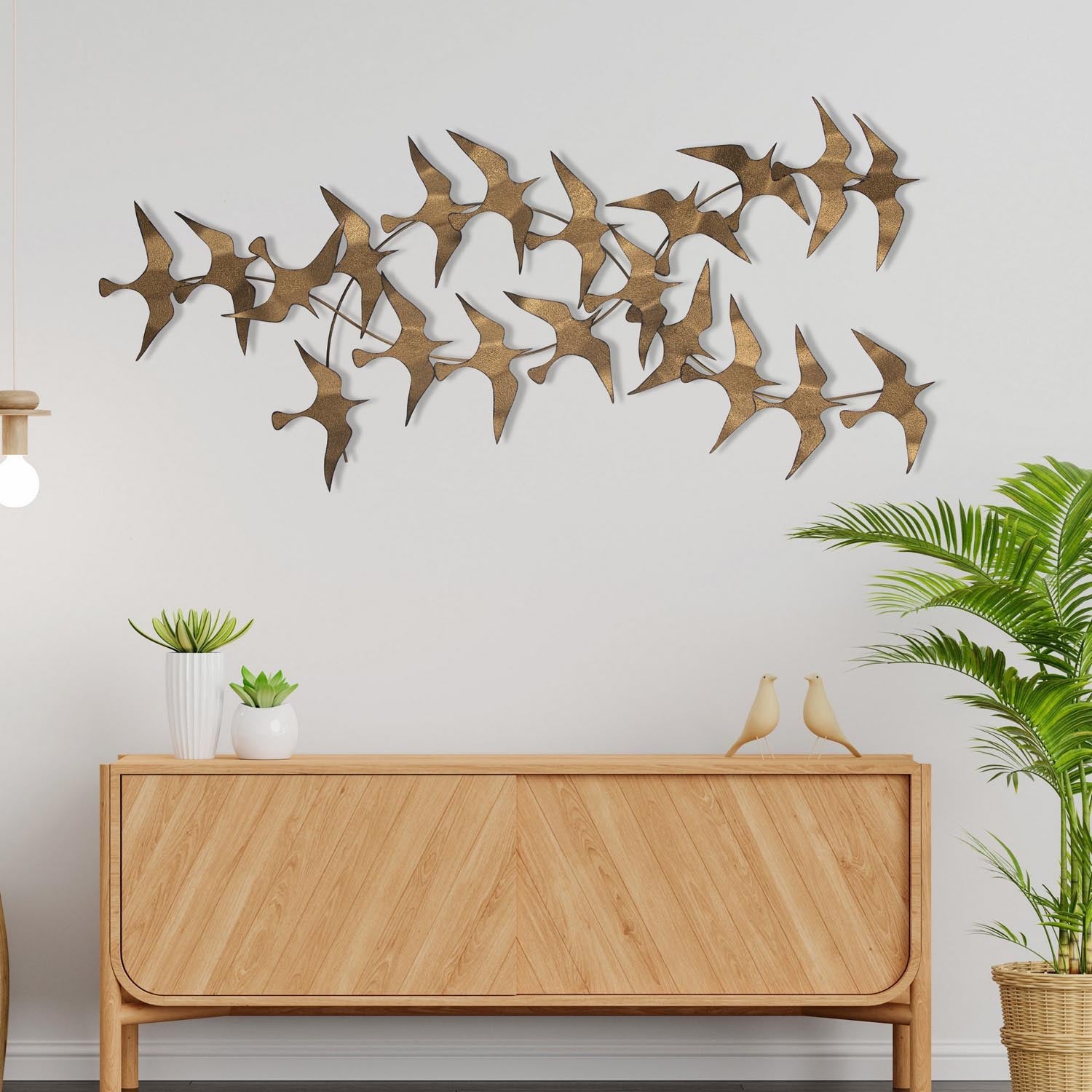 Entdecken Sie die Sahika Wanddeko von Wallity – ein elegantes Metall-Accessoire, das jedem Raum Stil und Raffinesse verleiht. Ideal für kreative Wohnideen!