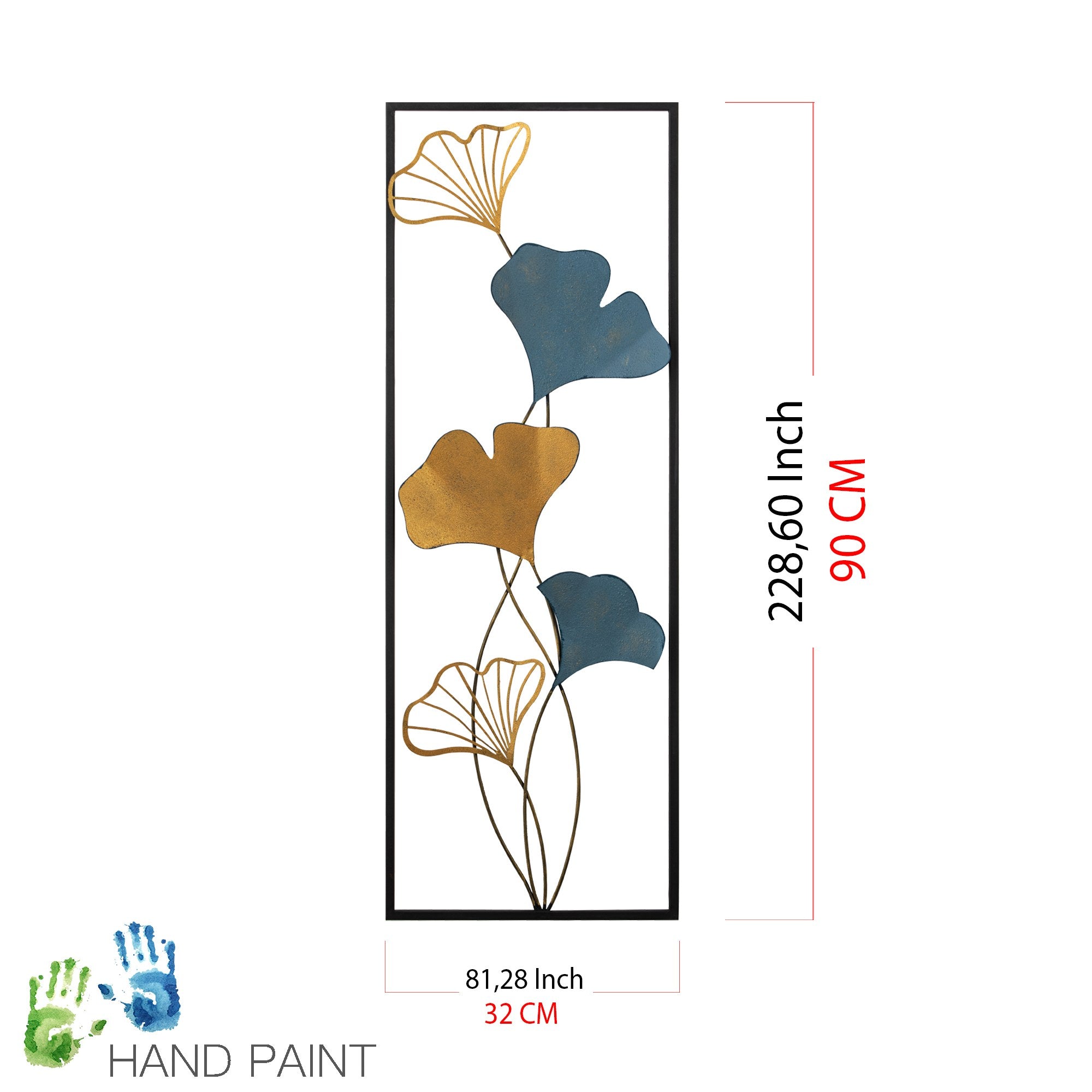 Entdecken Sie die Nadide Wanddeko von Wallity – ein stilvolles, mehrfarbiges Metall-Accessoire, das jedem Raum Eleganz und Charme verleiht.