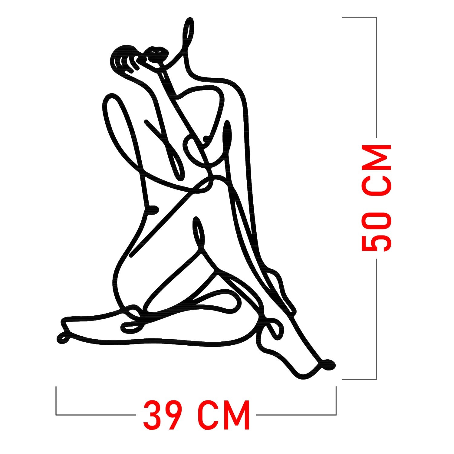 Verleihen Sie Ihrem Zuhause mit der eleganten Eve Wanddeko in Schwarz von Wallity einen Hauch von Raffinesse und Stil – ein zeitloses Kunstwerk für jeden Raum.