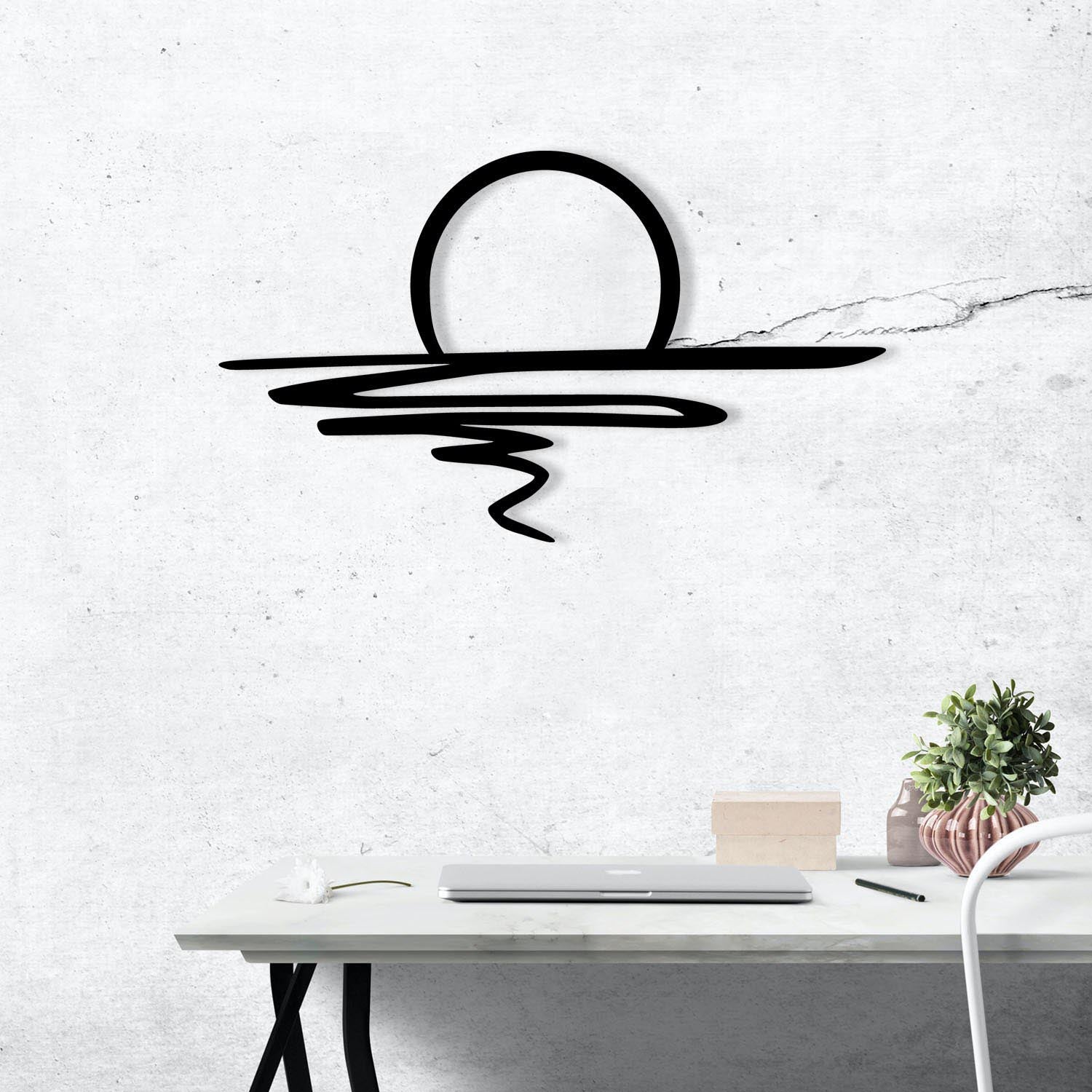 Entdecken Sie die exquisite Sparkle Wanddeko in Schwarz von Wallity – ein elegantes Metall-Accessoire, das jedem Raum Stil und Raffinesse verleiht.