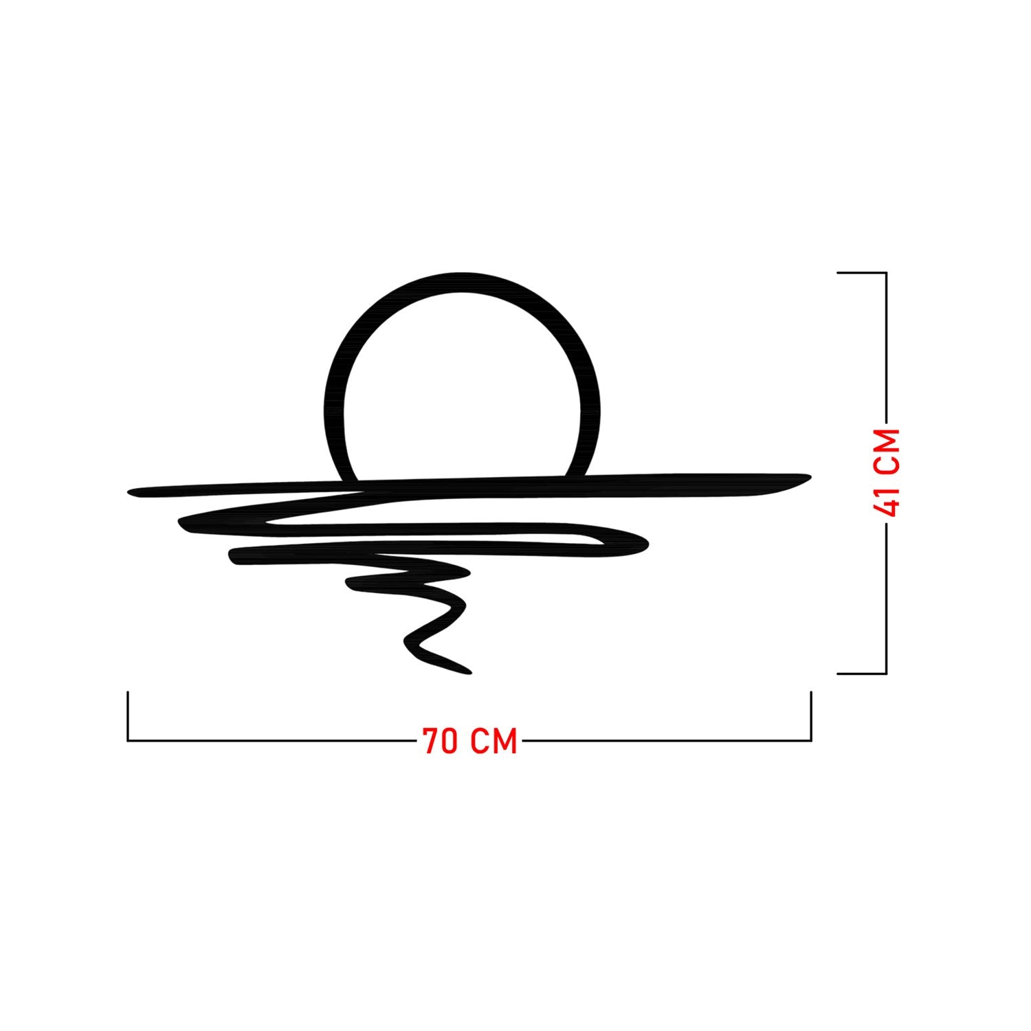 Verleihen Sie Ihrem Zuhause mit der eleganten Sparkle Wanddeko in Schwarz von Wallity einen Hauch von Raffinesse und Stil. Ein zeitloses Kunstwerk!