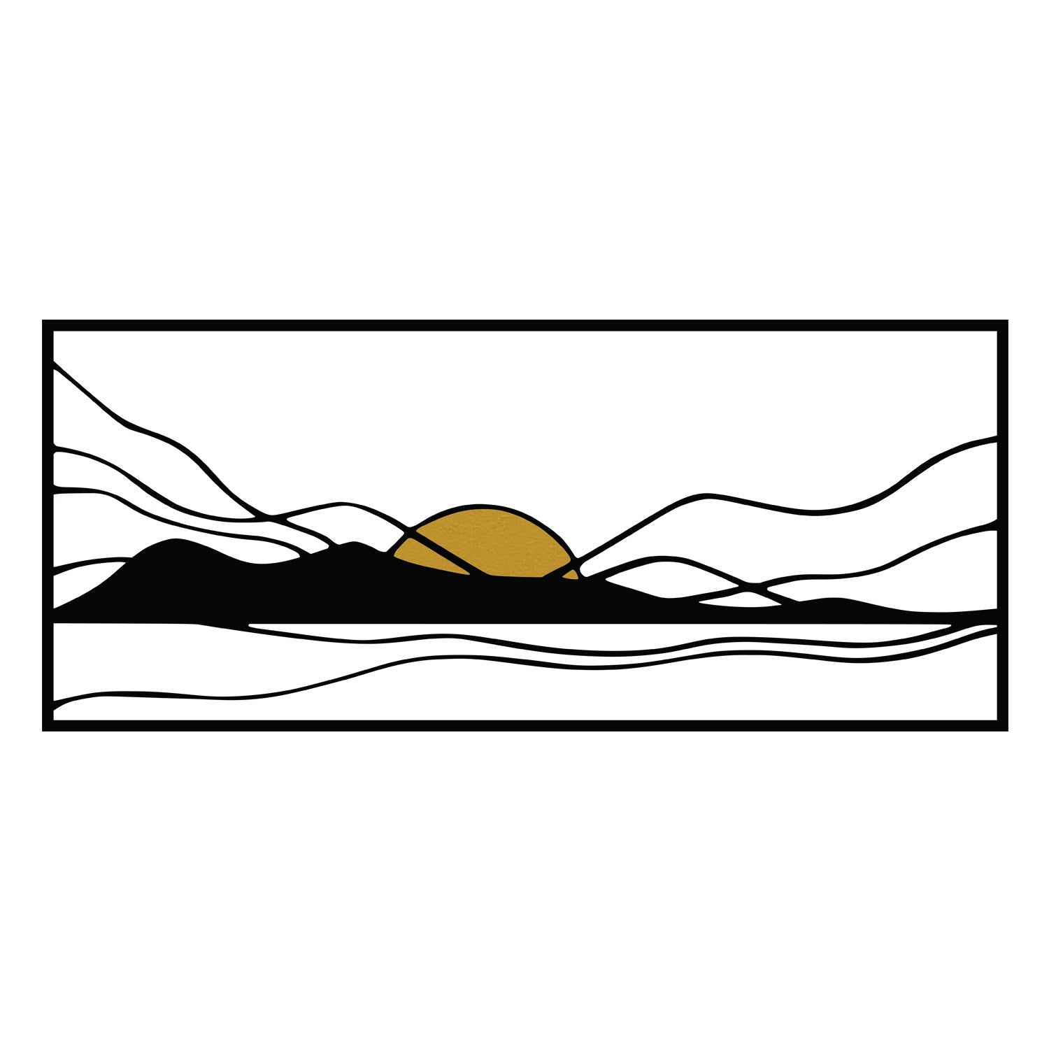 Cerro in Mehrfarbig präsentiert im Onlineshop von KAQTU Design AG. Wanddeko ist von Wallity