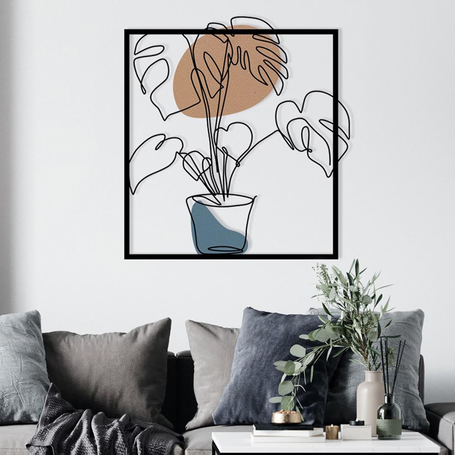 Verleihen Sie Ihrem Raum mit der mehrfarbigen Star Wanddeko von Wallity einen Hauch von Eleganz. Ein stilvolles Metall-Accessoire, das begeistert!