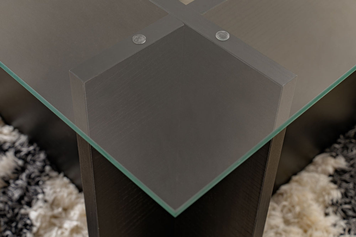 Vetrino Sofatisch - Holz Schwarz in Holz Schwarz präsentiert im Onlineshop von KAQTU Design AG. Couchtisch ist von Nordure