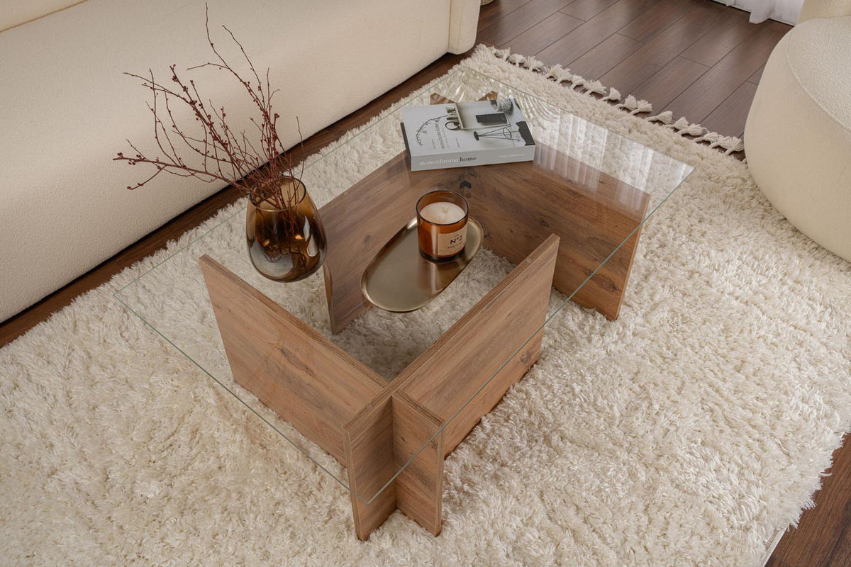 Vetrino Sofatisch - Atlantische Kiefer in Atlantische Kiefer präsentiert im Onlineshop von KAQTU Design AG. Couchtisch ist von Nordure