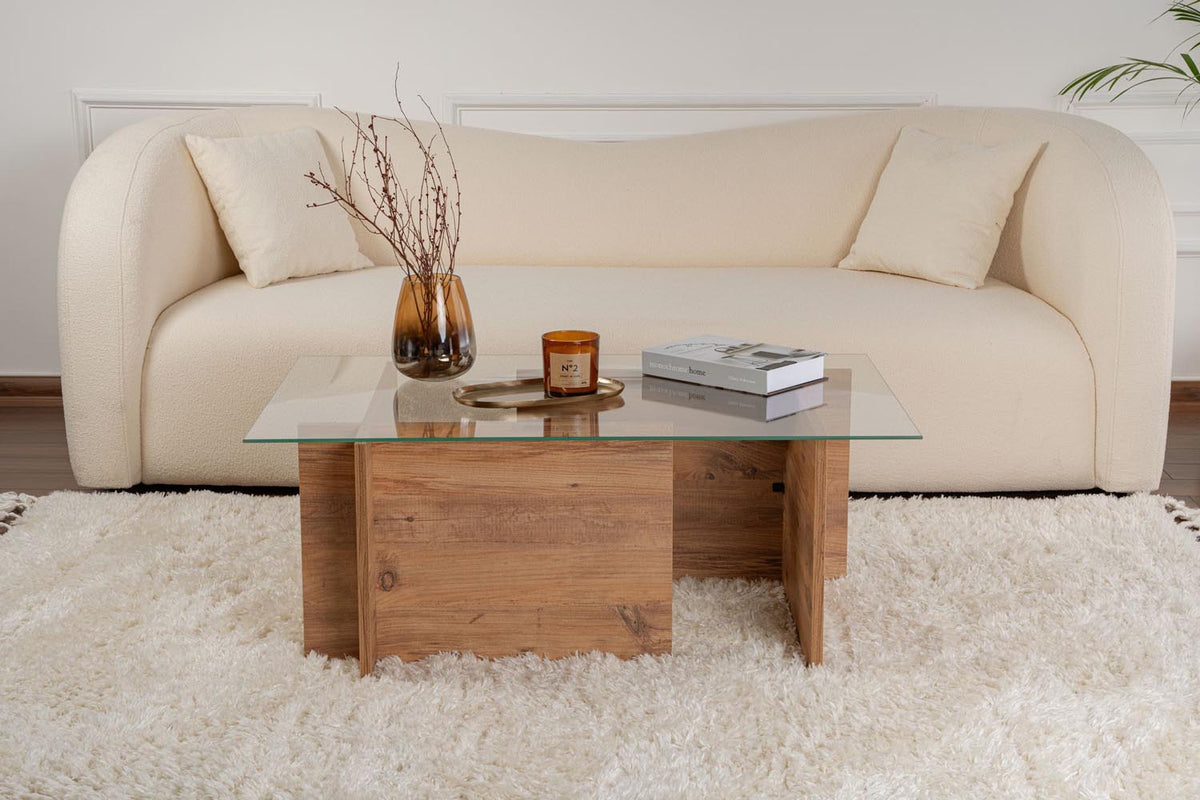 Vetrino Sofatisch - Atlantische Kiefer in Atlantische Kiefer präsentiert im Onlineshop von KAQTU Design AG. Couchtisch ist von Nordure