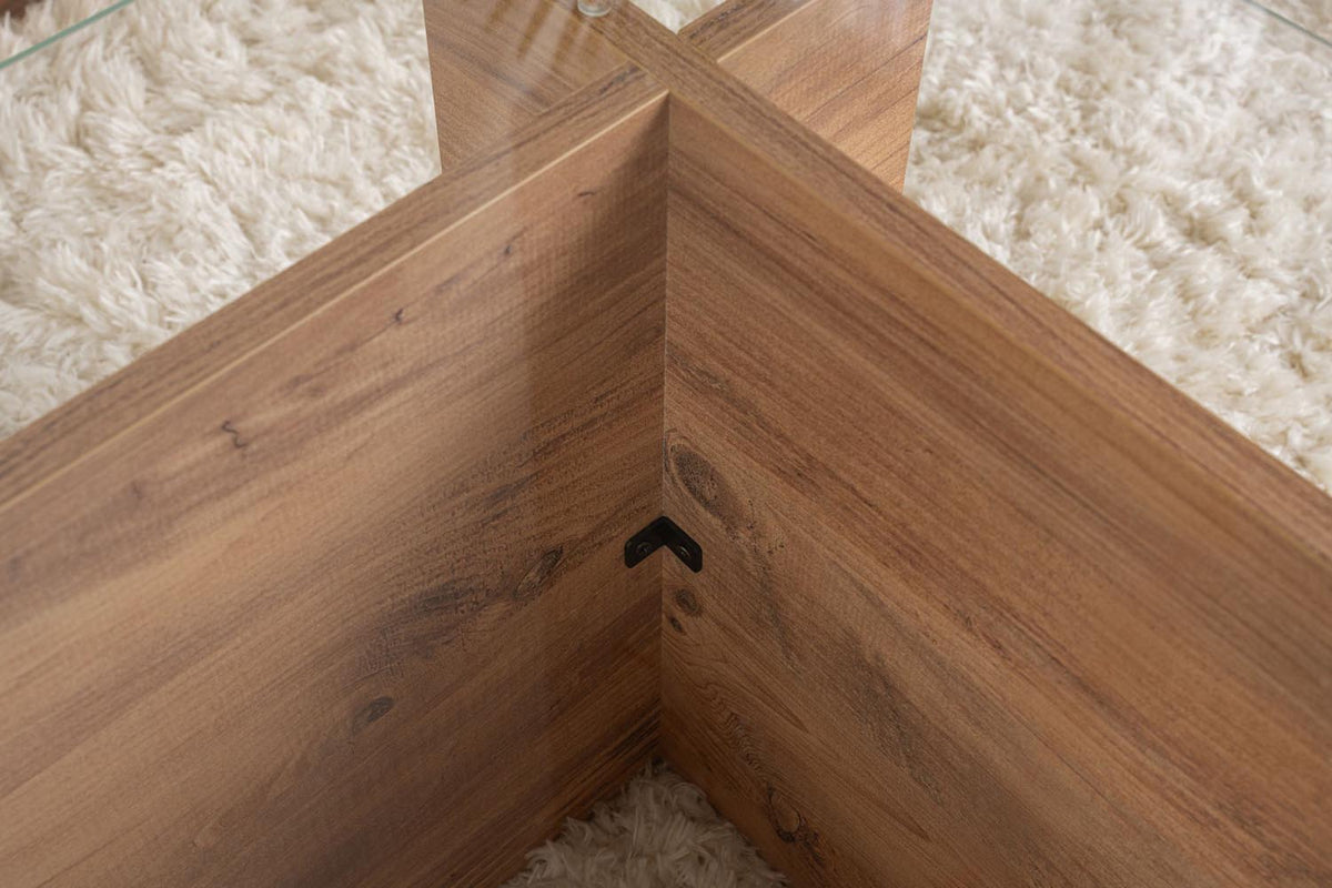 Vetrino Sofatisch - Atlantische Kiefer in Atlantische Kiefer präsentiert im Onlineshop von KAQTU Design AG. Couchtisch ist von Nordure