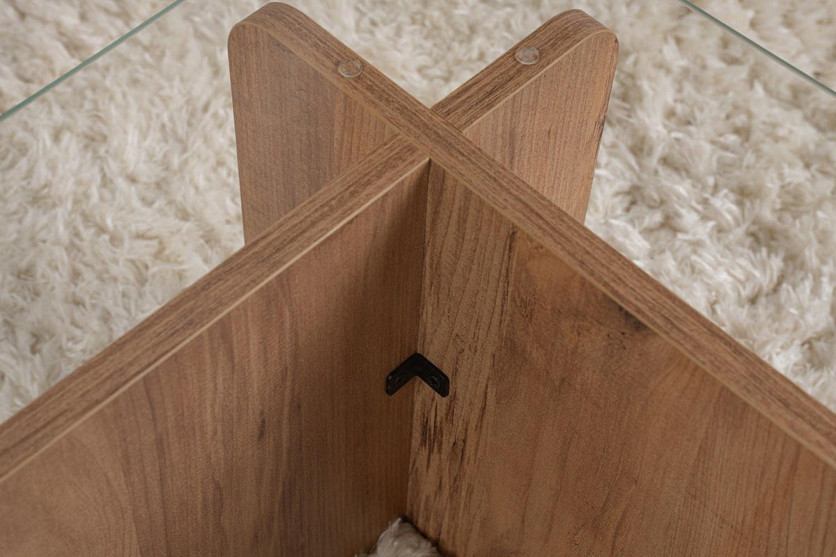 Flavio Sofatisch - Atlantische Kiefer in Atlantische Kiefer präsentiert im Onlineshop von KAQTU Design AG. Couchtisch ist von Nordure