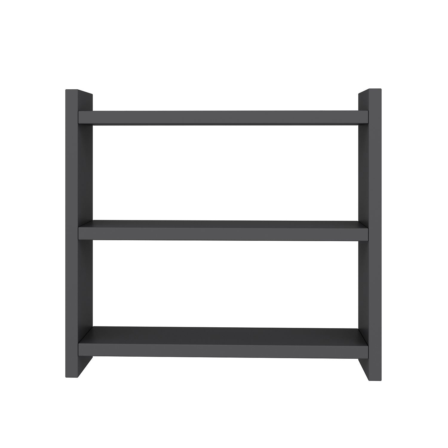 Cosmic - Anthracite in Anthrazit präsentiert im Onlineshop von KAQTU Design AG. Wandregal ist von Hanah Home