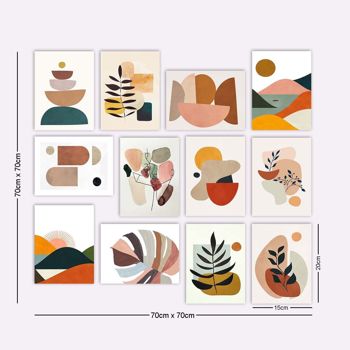 12MDF02 in Mehrfarbig präsentiert im Onlineshop von KAQTU Design AG. Bild ist von Wallity