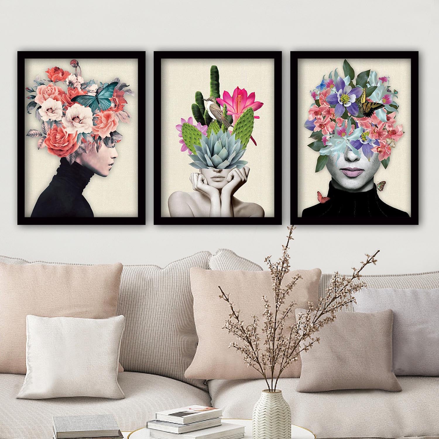 Entdecken Sie das faszinierende gerahmte Gemälde "Unknown" von Wallity. Bringen Sie Farbe und Emotionen in Ihr Zuhause!