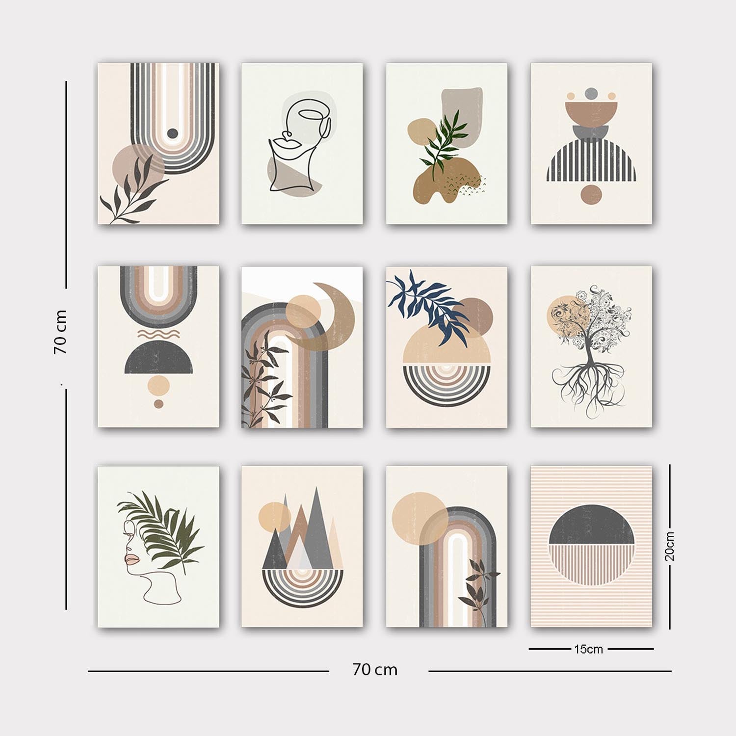 12MDF15YS in Mehrfarbig präsentiert im Onlineshop von KAQTU Design AG. Bild ist von Wallity