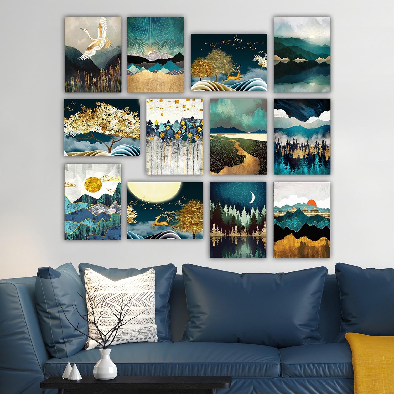 Entdecken Sie die Unknown-Kollektion von Wallity: 12 faszinierende MDF-Gemälde, die Ihrem Raum Farbe und Emotion verleihen.