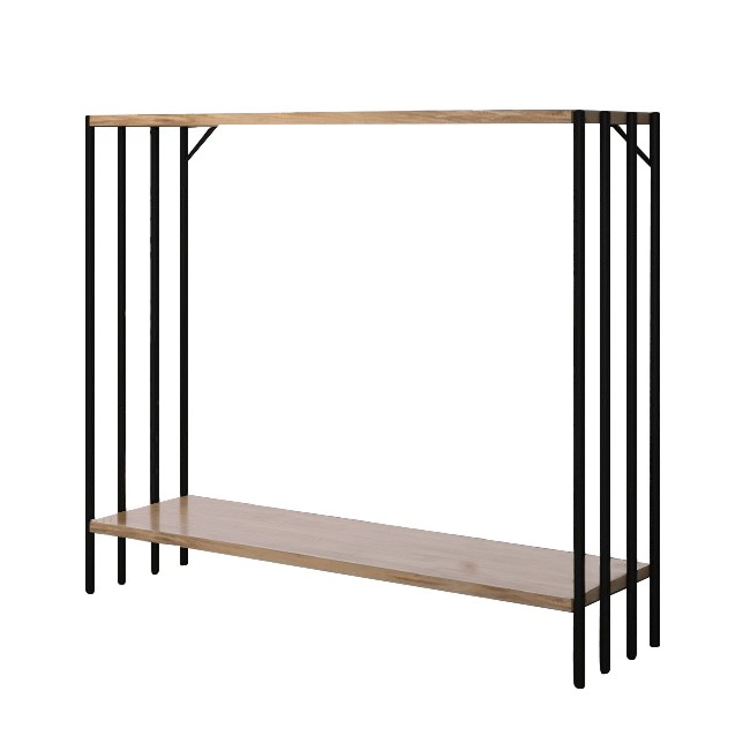 Verona Sideboard von Hanah Home: Stilvolles Design in Schwarz und Atlantik-Kiefer, perfekt für eleganten Stauraum und moderne Wohnräume.