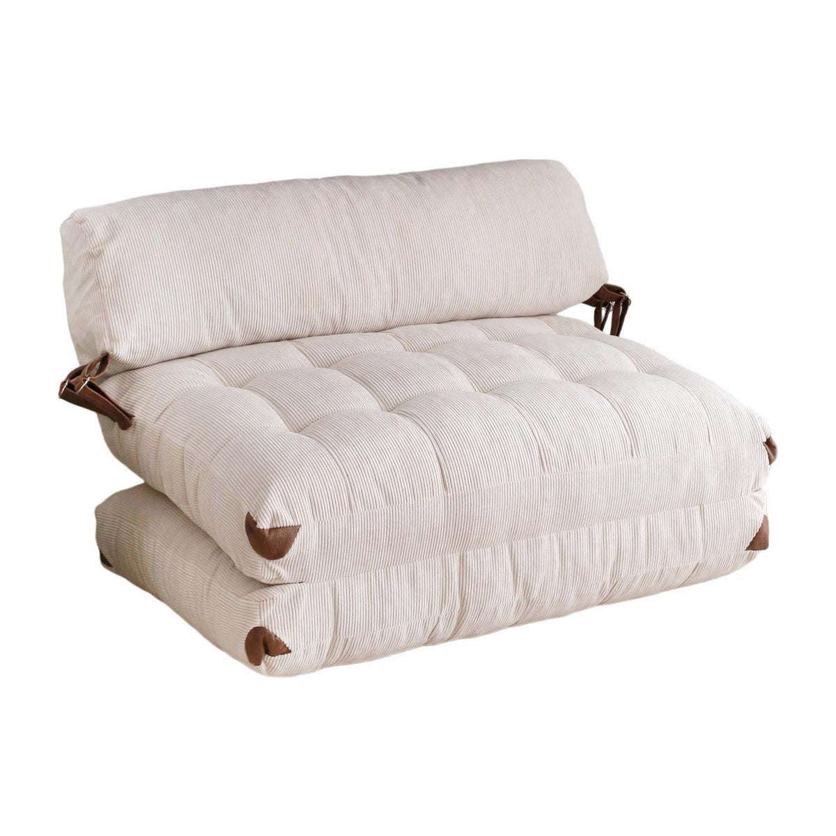 Fold Kadife 2 Bettsofa - Weiss in Weiss präsentiert im Onlineshop von KAQTU Design AG. Bettsofa ist von Atelier Del Sofa