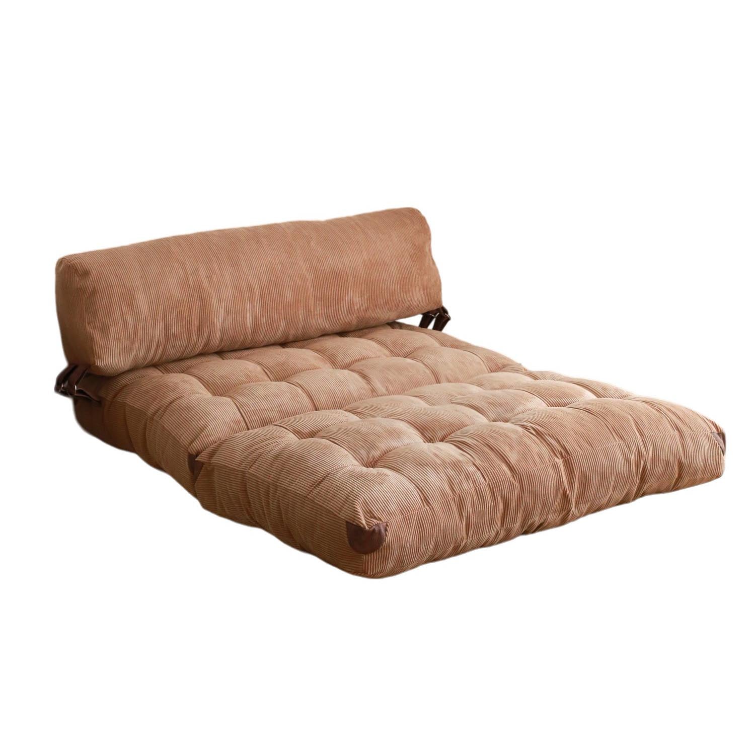 Entdecken Sie das Fold Kadife 2 Bettsofa in elegantem Camel – der perfekte Mix aus Komfort und Stil für Ihr Zuhause, ideal für Gäste und kleine Räume!