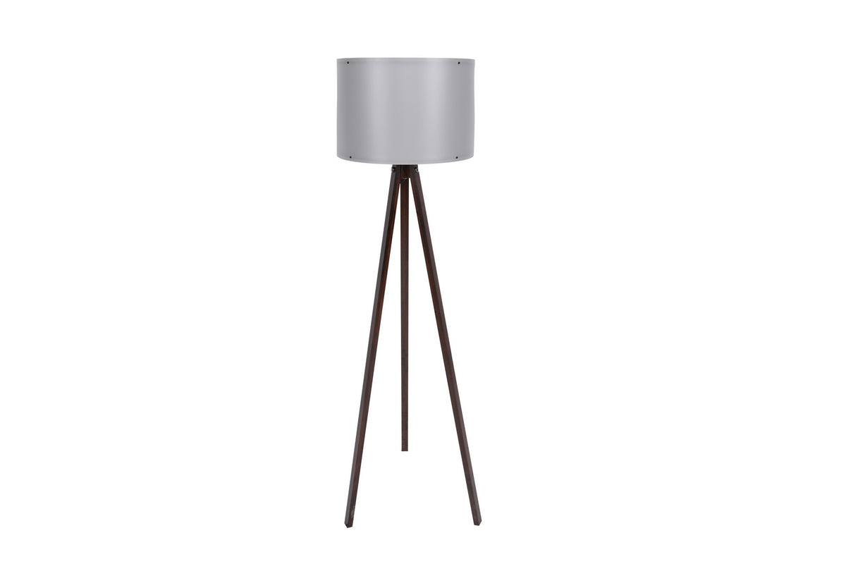 103 Stehleuchte - Grau Walnuss in Grau Walnuss präsentiert im Onlineshop von KAQTU Design AG. Stehleuchte ist von Opviq