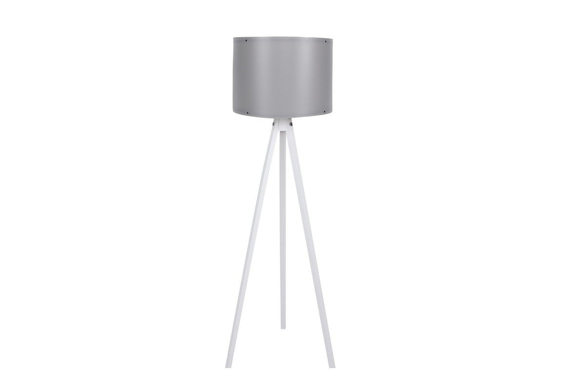 106 Stehleuchte - Grau / Weiss in Grau / Weiss präsentiert im Onlineshop von KAQTU Design AG. Stehleuchte ist von Opviq