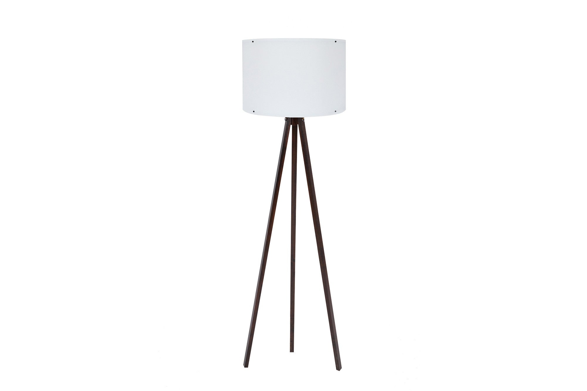 128 Stehleuchte - Weisser Walnuss in Weisser Walnuss präsentiert im Onlineshop von KAQTU Design AG. Stehleuchte ist von Opviq