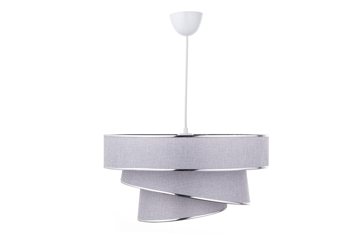 Couper Pendellampe - Grau Silber in Grau Silber präsentiert im Onlineshop von KAQTU Design AG. Pendelleuchte ist von Opviq