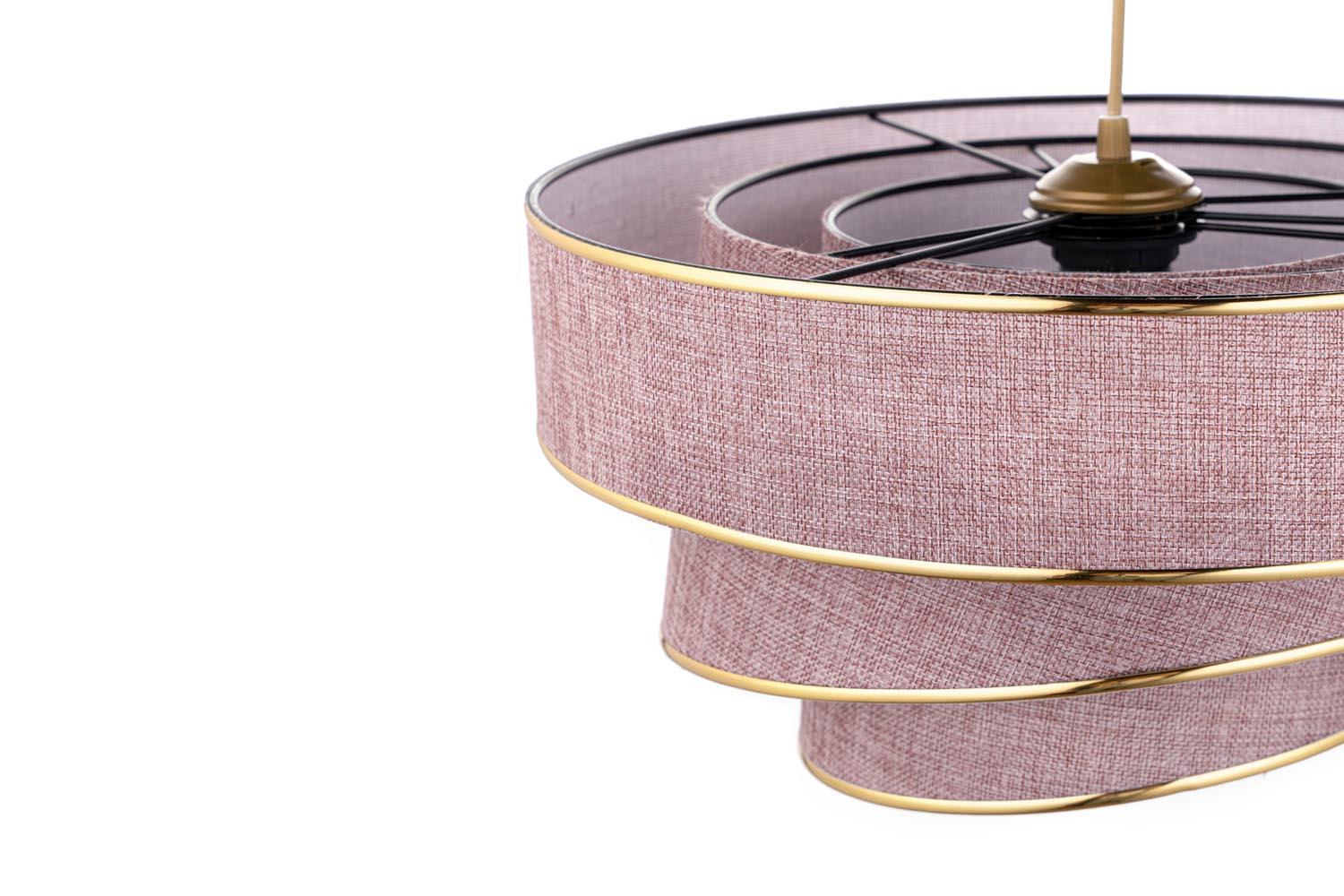 Entdecken Sie die Couper Pendelleuchte in Puder Gold von Opviq – ein elegantes Design, das Wärme und Stil in Ihr Zuhause bringt.