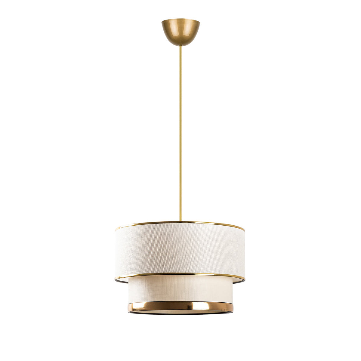 Cake Pendellampe - Creme
Gold in Creme / Gold präsentiert im Onlineshop von KAQTU Design AG. Pendelleuchte ist von Opviq