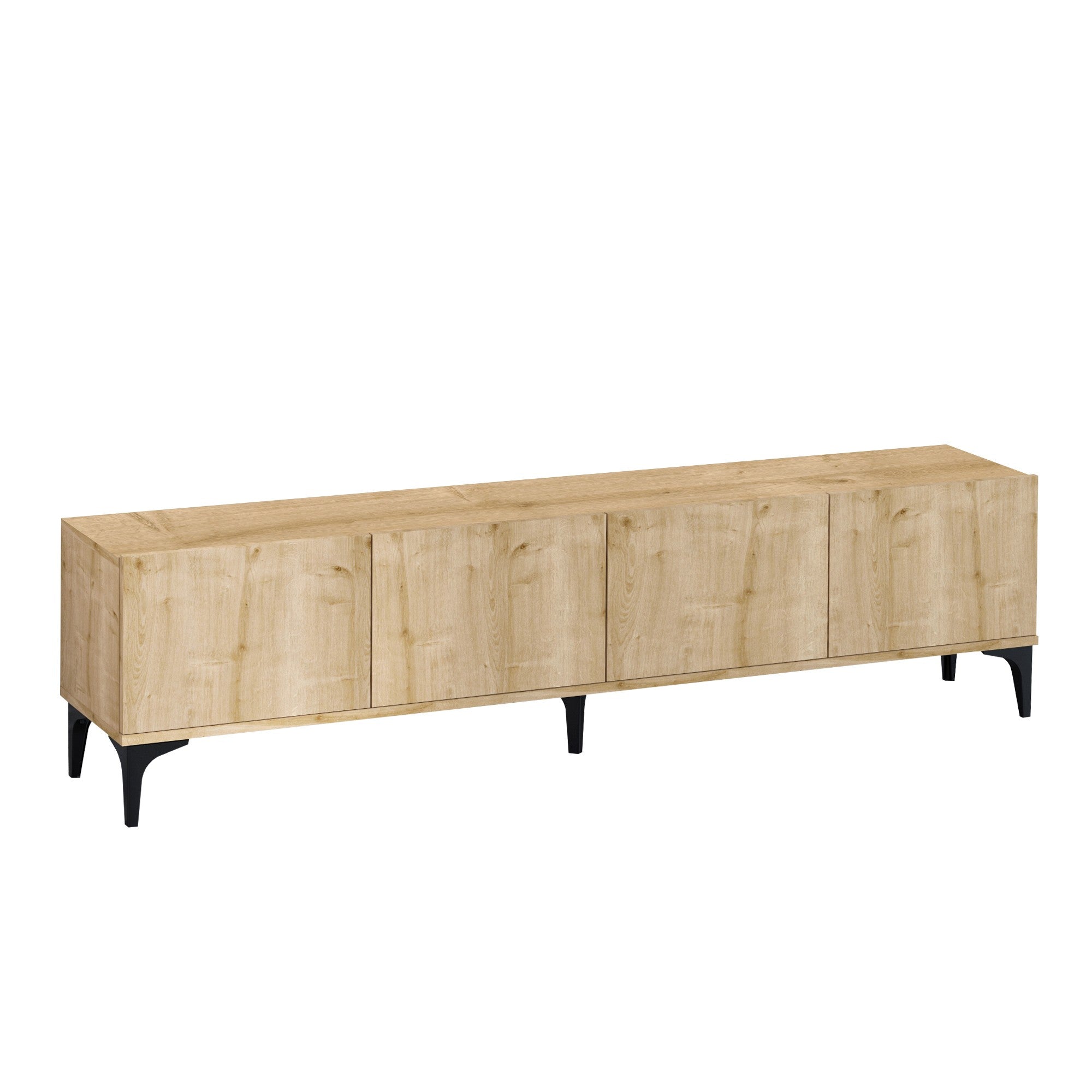 Nora - Sapphire Oak in Saphir- Eiche präsentiert im Onlineshop von KAQTU Design AG. Sideboard ist von Hanah Home