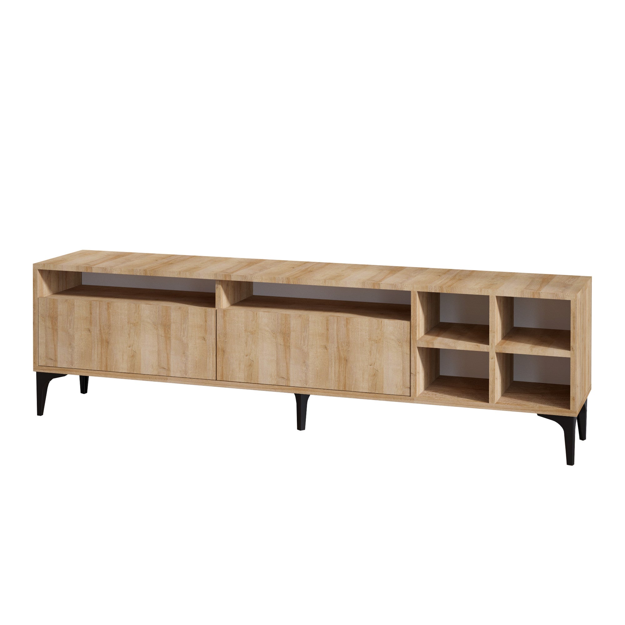 Eva in Eiche präsentiert im Onlineshop von KAQTU Design AG. Sideboard ist von Hanah Home
