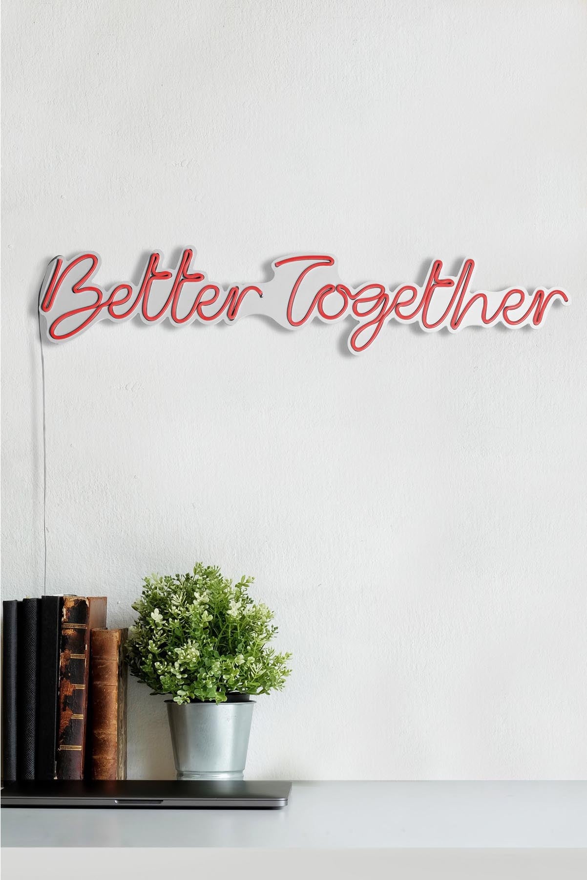 Entdecken Sie die Better Together Wandleuchte in Rot von Wallity – die perfekte LED-Beleuchtung für kreative Akzente und eine einladende Atmosphäre in jedem Raum!