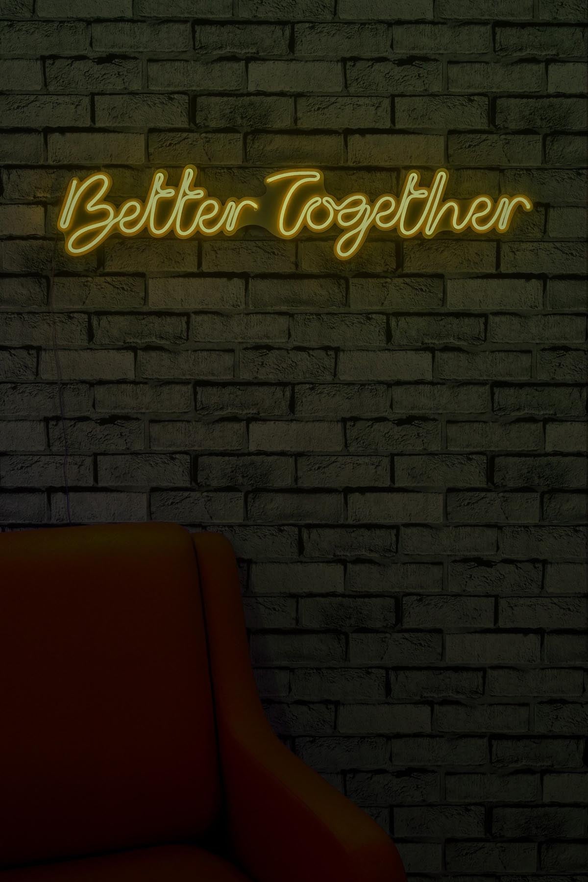 Better Together Wandleuchte - Gelb in Gelb präsentiert im Onlineshop von KAQTU Design AG. Wandleuchte ist von Wallity