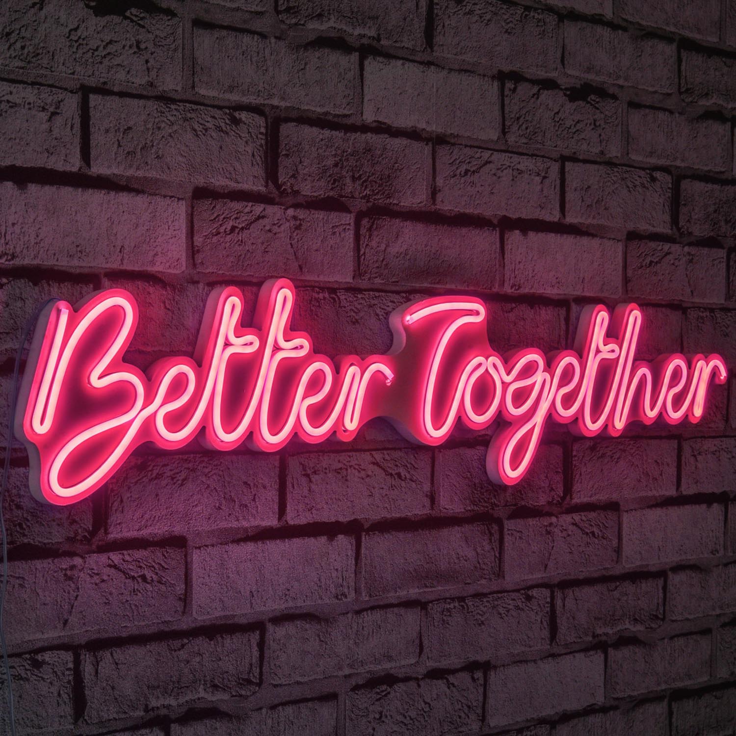 Entdecken Sie die Better Together Wandleuchte in Rosa von Wallity – eine kreative LED-Beleuchtung für magische Akzente in jedem Raum!